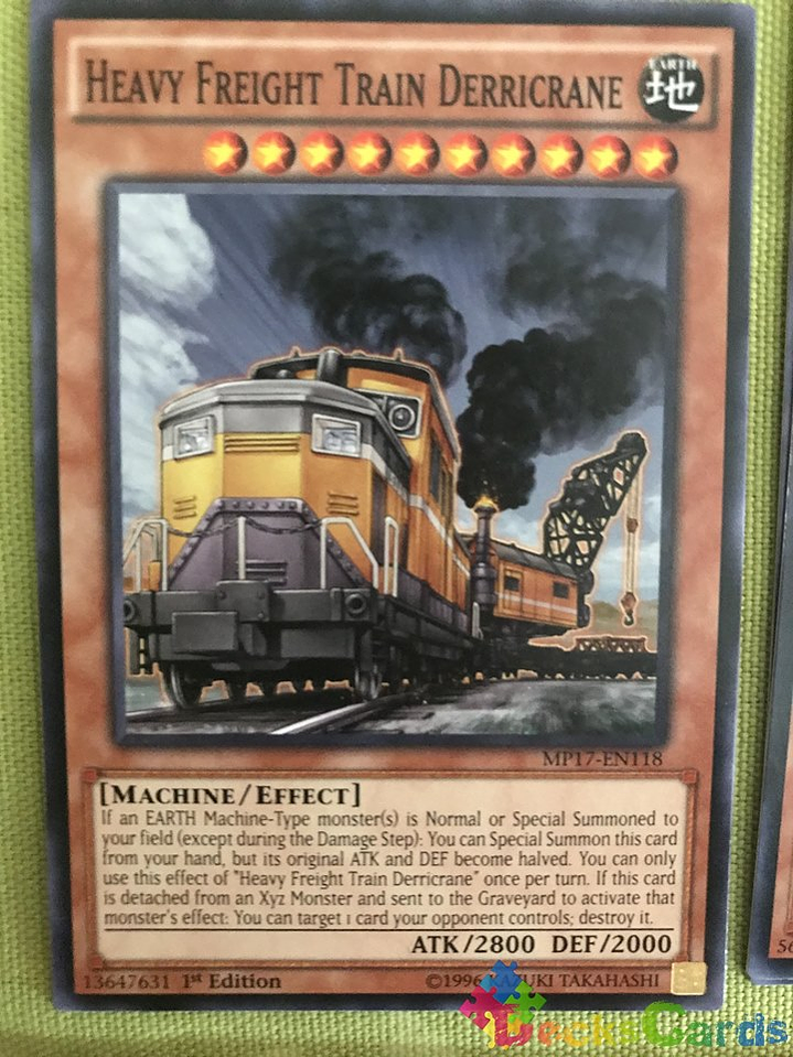 Heavy Freight Train Derricrane - MP17-EN118 - Common 1st Edition 1