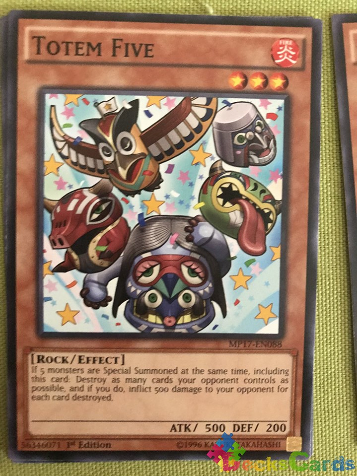 Totem Five - MP17-EN088 - Common 1st Edition 1