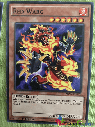 Red Warg - MP17-EN069 - Common 1st Edition