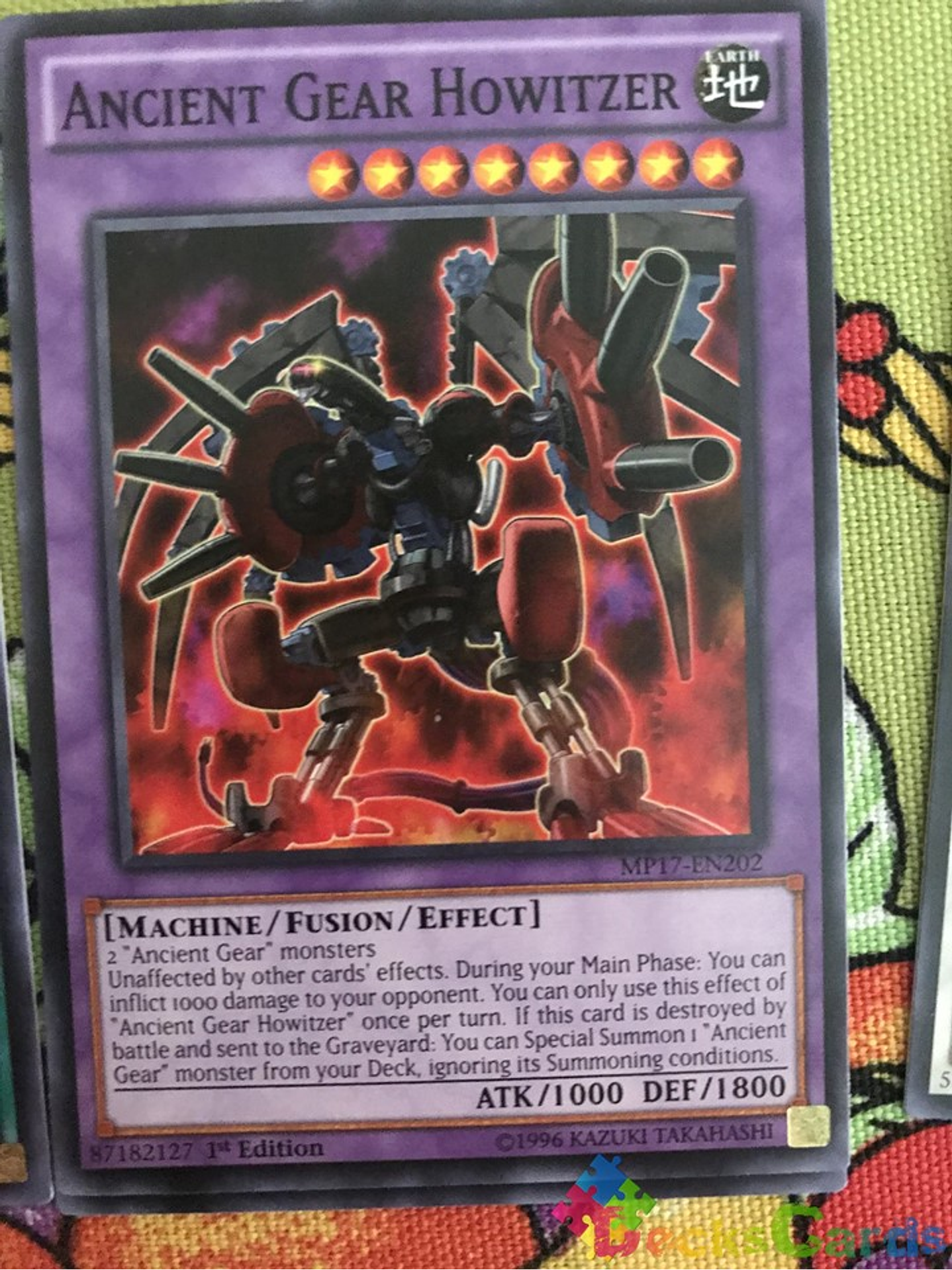 Ancient Gear Howitzer - MP17-EN202 - Common 1st Edition 1