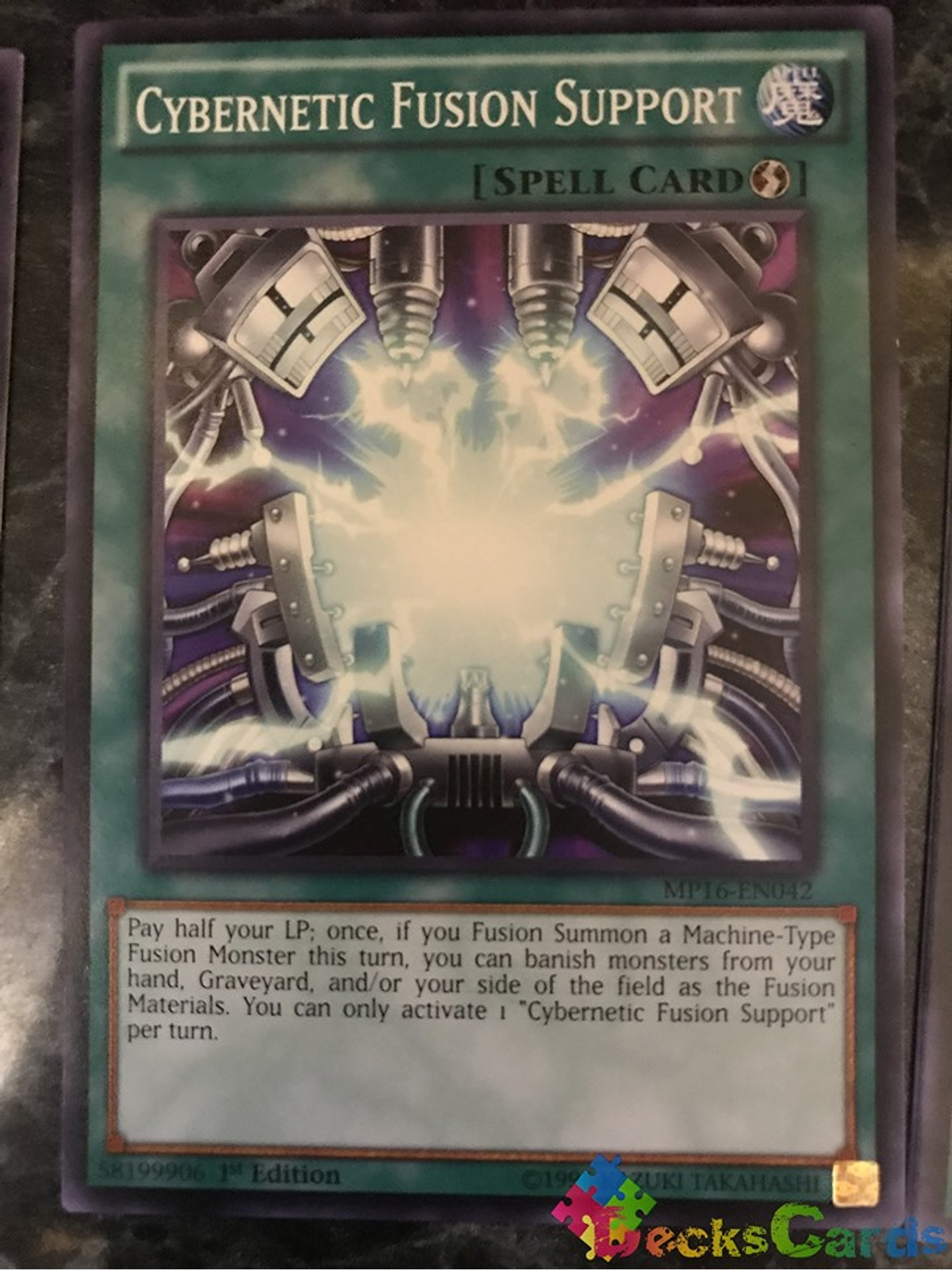 Cybernetic Fusion Support - MP16-EN042 - Common 1st Edition 1