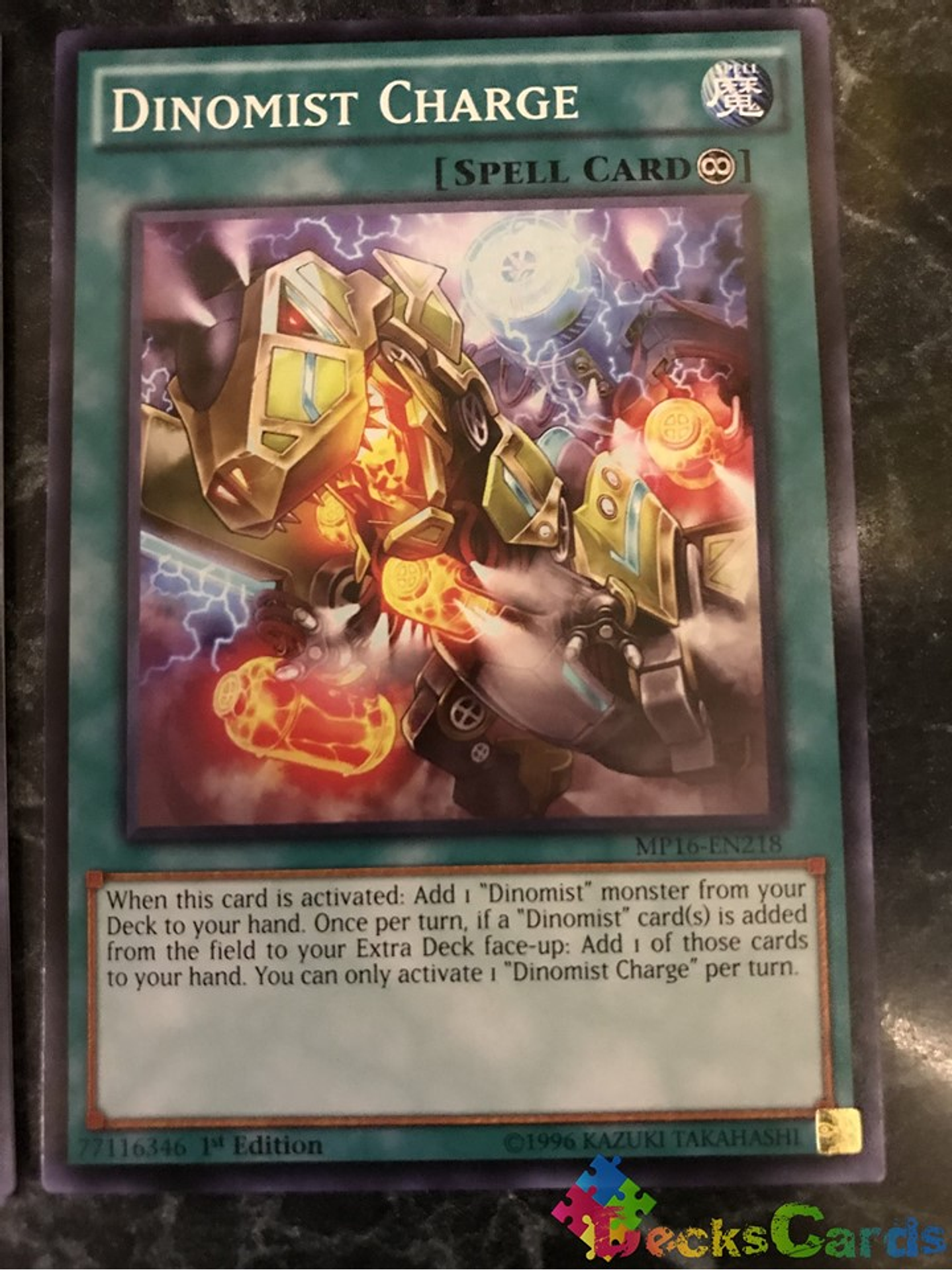 Dinomist Charge - MP16-EN218 - Common 1st Edition 1