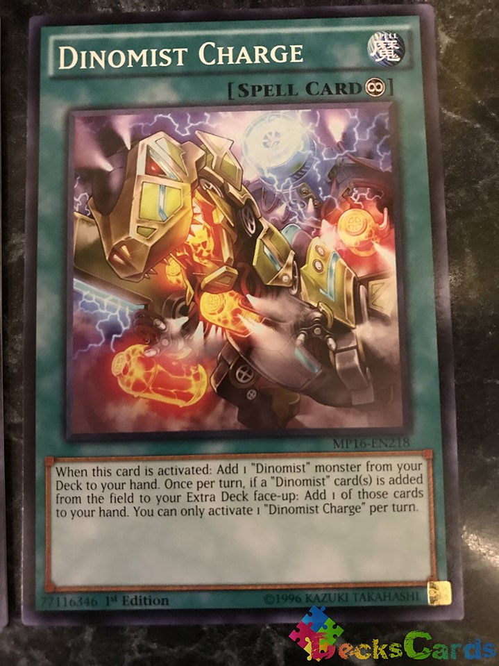 Dinomist Charge - MP16-EN218 - Common 1st Edition 1