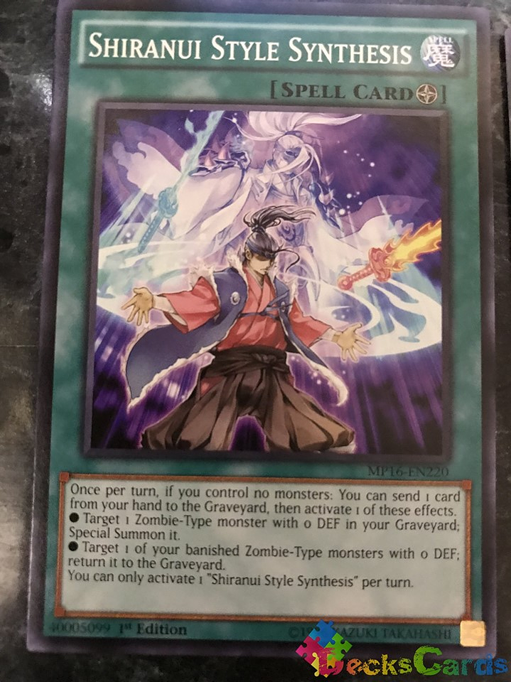 Shiranui Style Synthesis - MP16-EN220 - Common 1st Edition 1