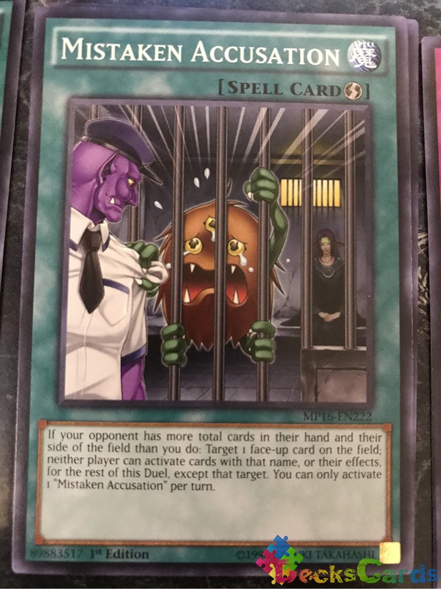 Mistaken Accusation - MP16-EN222 - Common 1st Edition 1