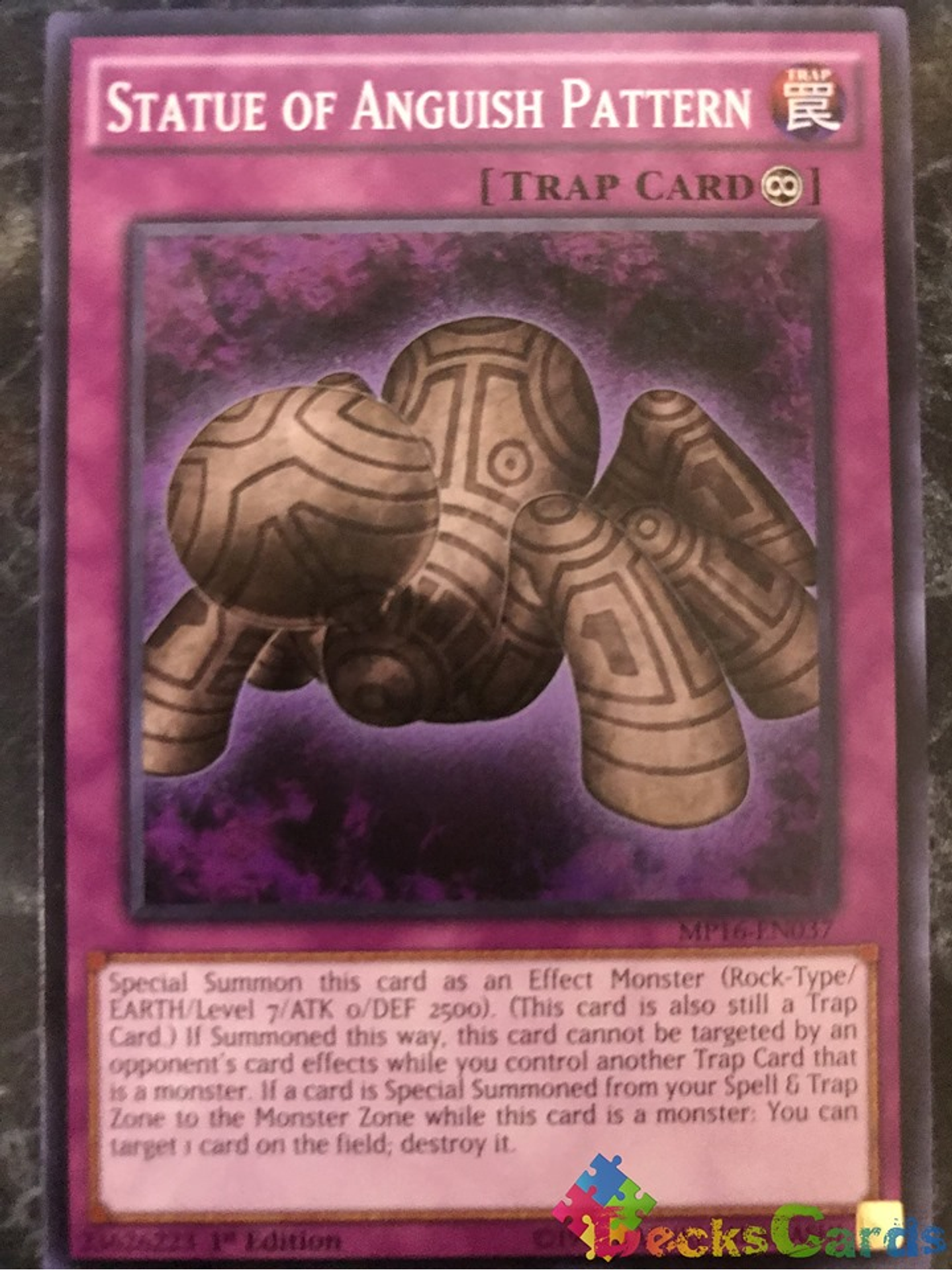 Statue of Anguish Pattern - MP16-EN037 - Common 1st Edition 1