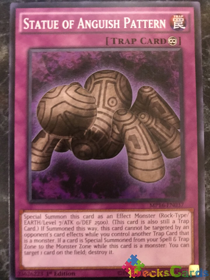 Statue of Anguish Pattern - MP16-EN037 - Common 1st Edition 1