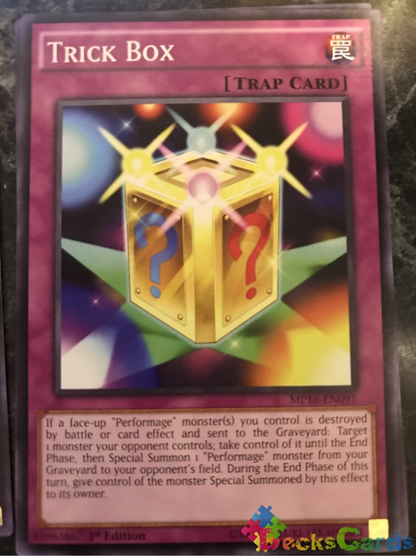 Trick Box - MP16-EN091 - Common 1st Edition 1
