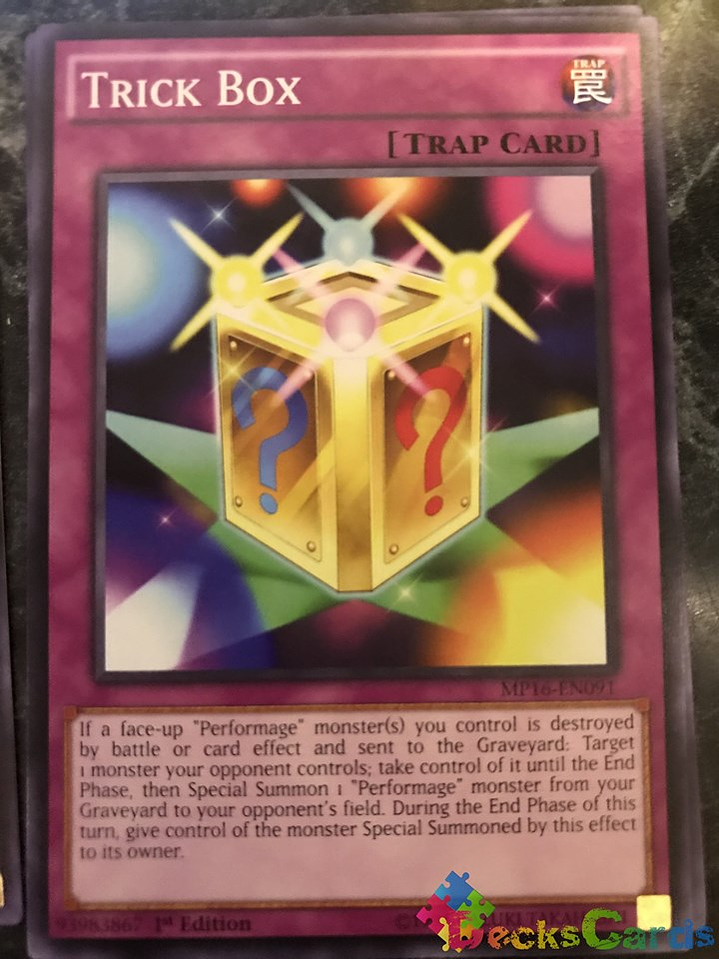Trick Box - MP16-EN091 - Common 1st Edition 1