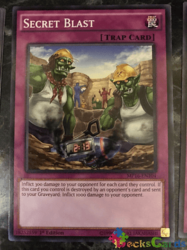 Secret Blast - MP16-EN104 - Common 1st Edition