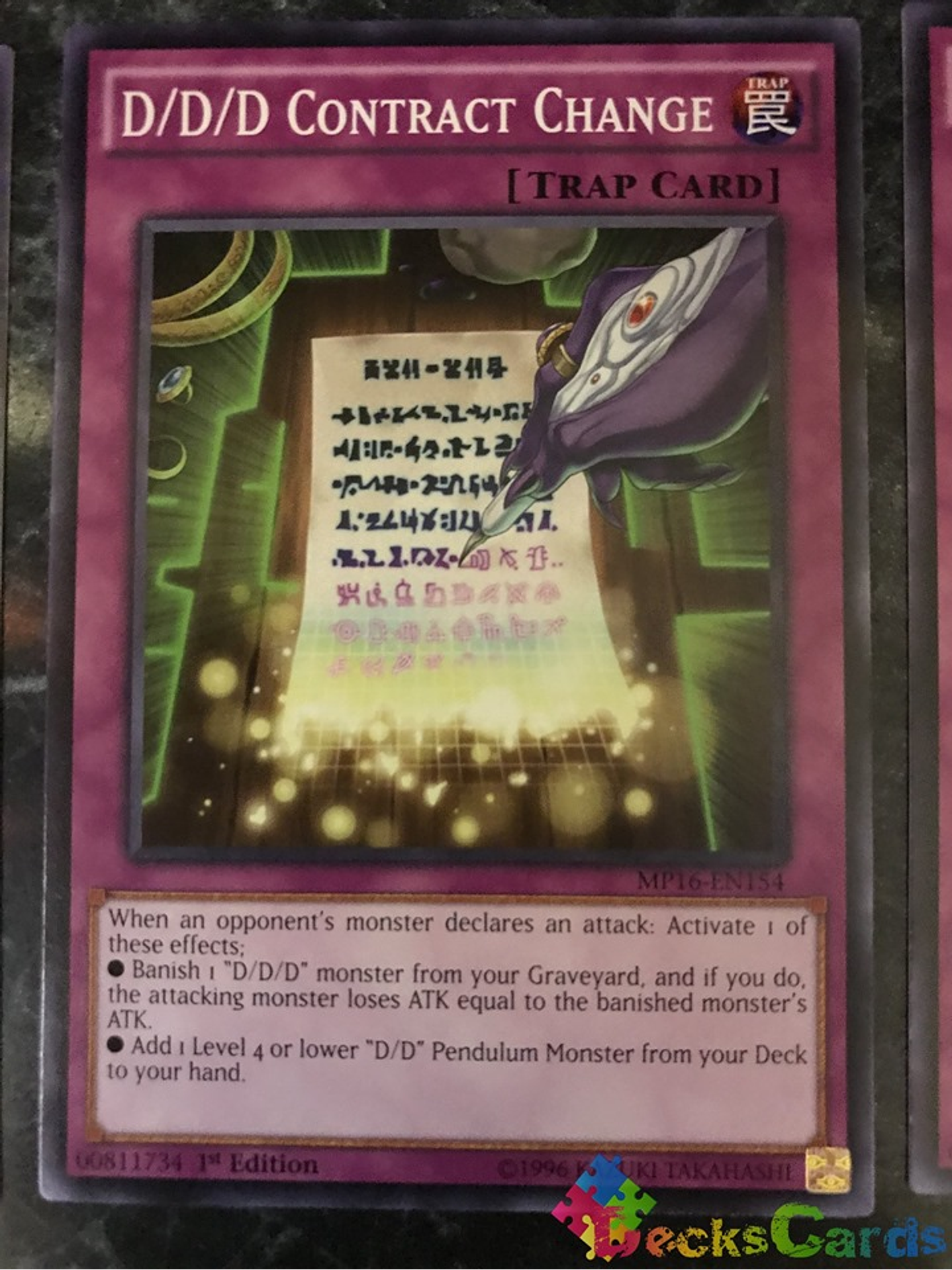 D/D/D Contract Change - MP16-EN154 - Common 1st Edition 1