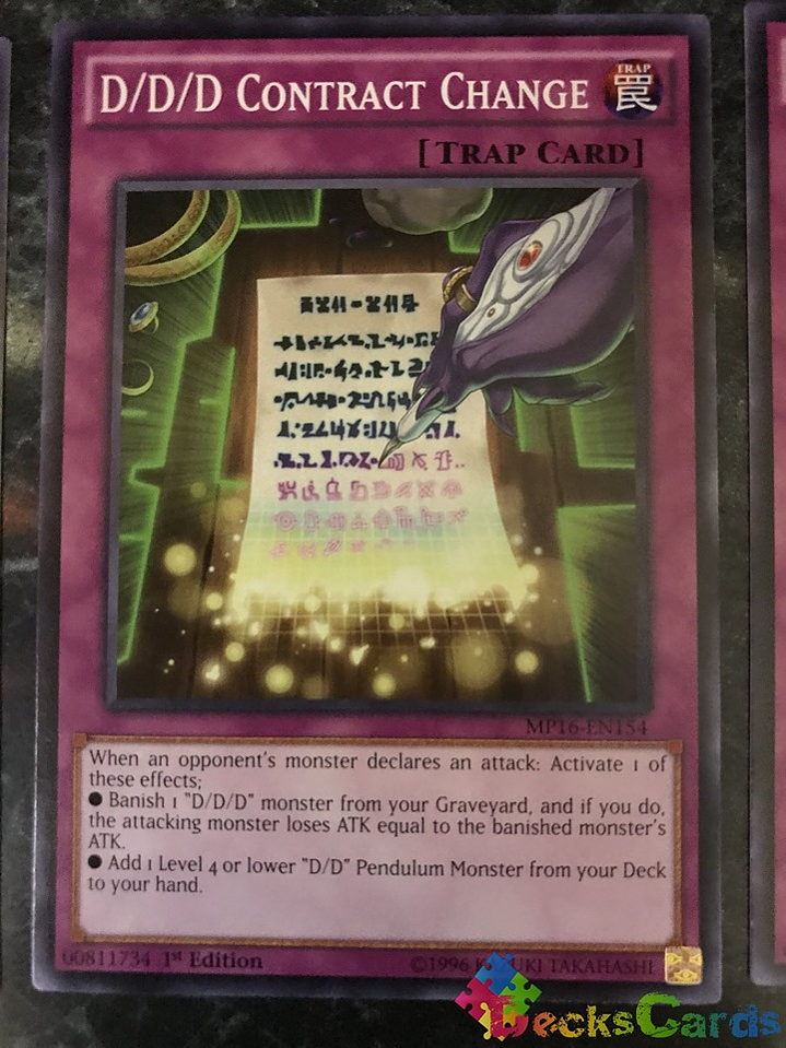 D/D/D Contract Change - MP16-EN154 - Common 1st Edition 1