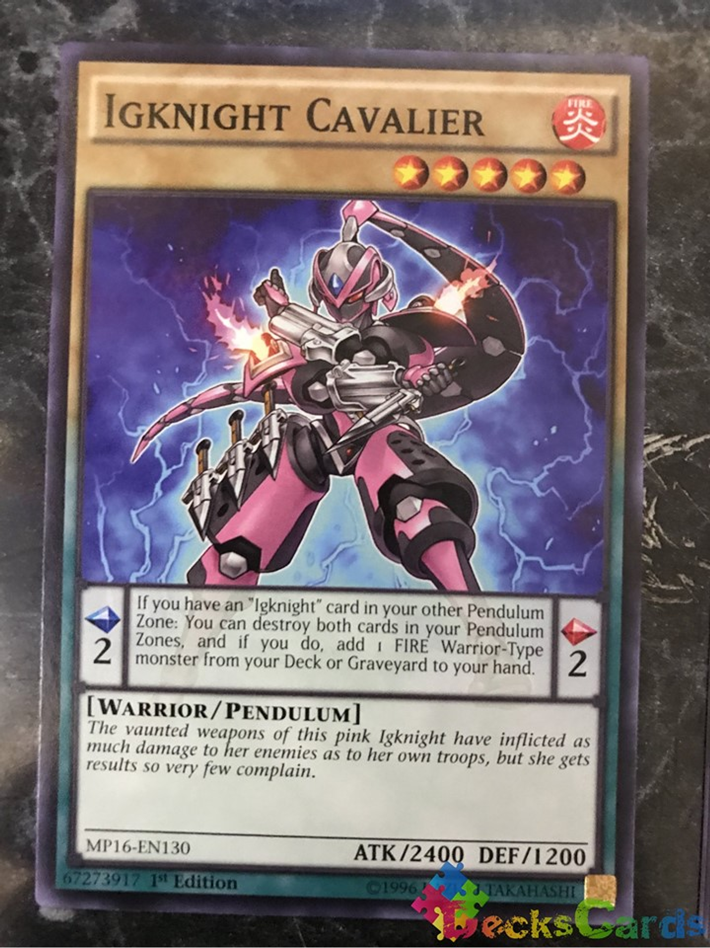 Igknight Cavalier - MP16-EN130 - Common 1st Edition 1