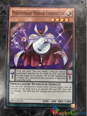 Performage Mirror Conductor - MP16-EN118 - Common 1st Edition