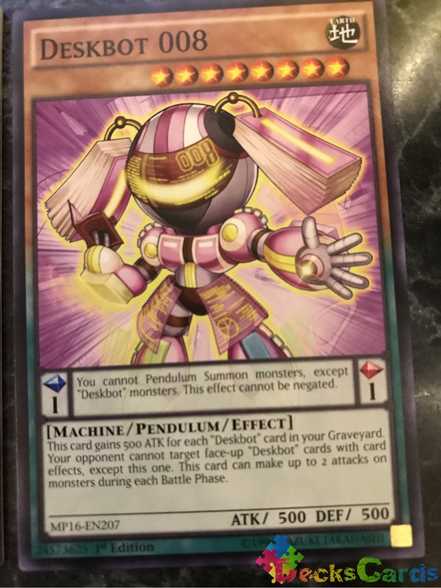 Deskbot 008 - MP16-EN207 - Common 1st Edition 1