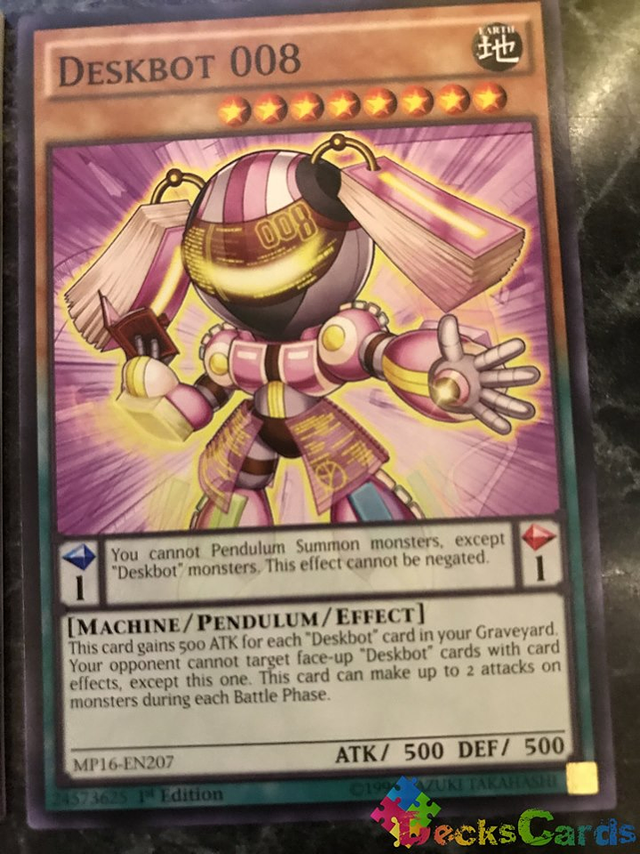 Deskbot 008 - MP16-EN207 - Common 1st Edition 1