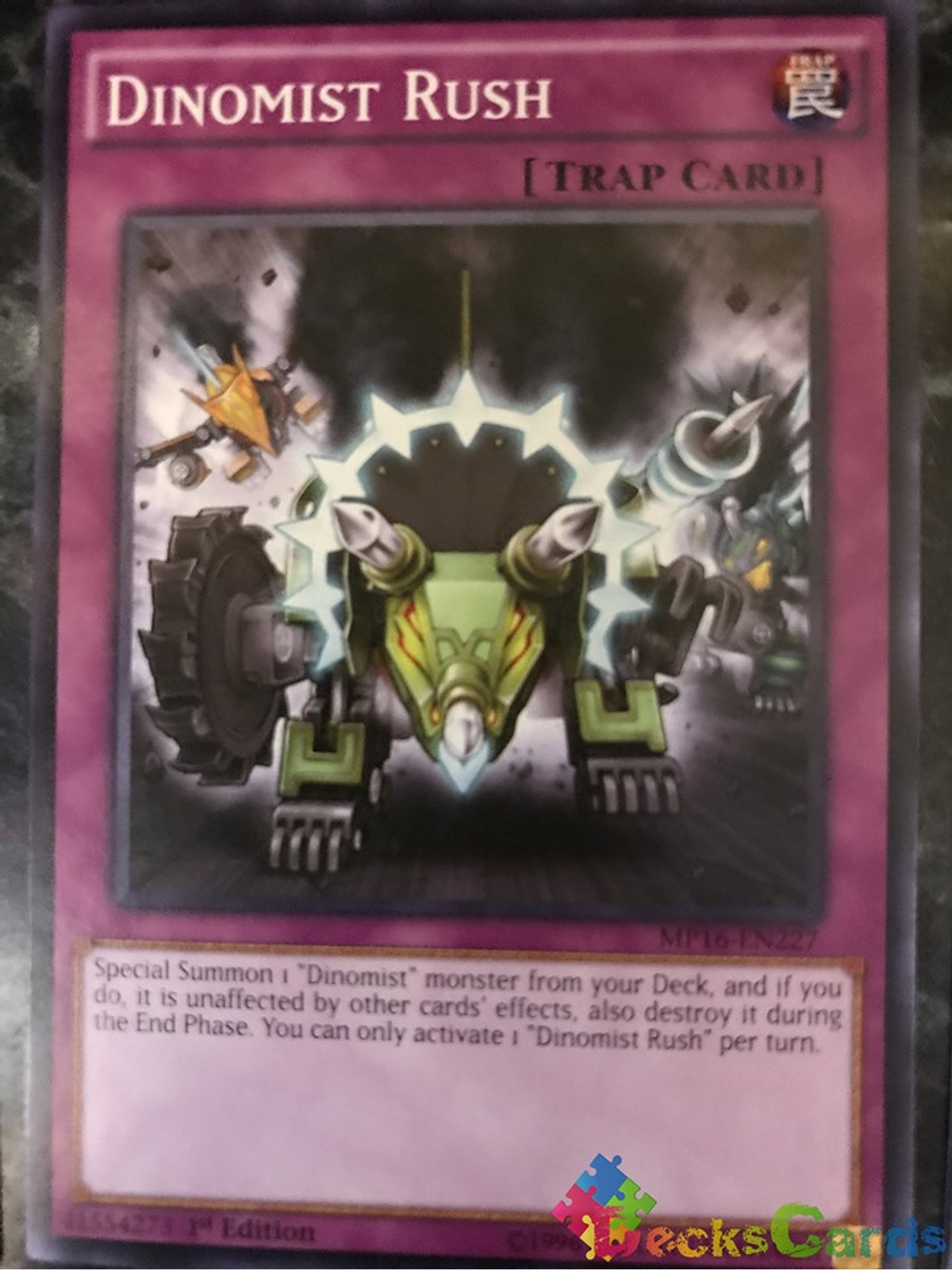 Dinomist Rush - MP16-EN227 - Common 1st Edition 1