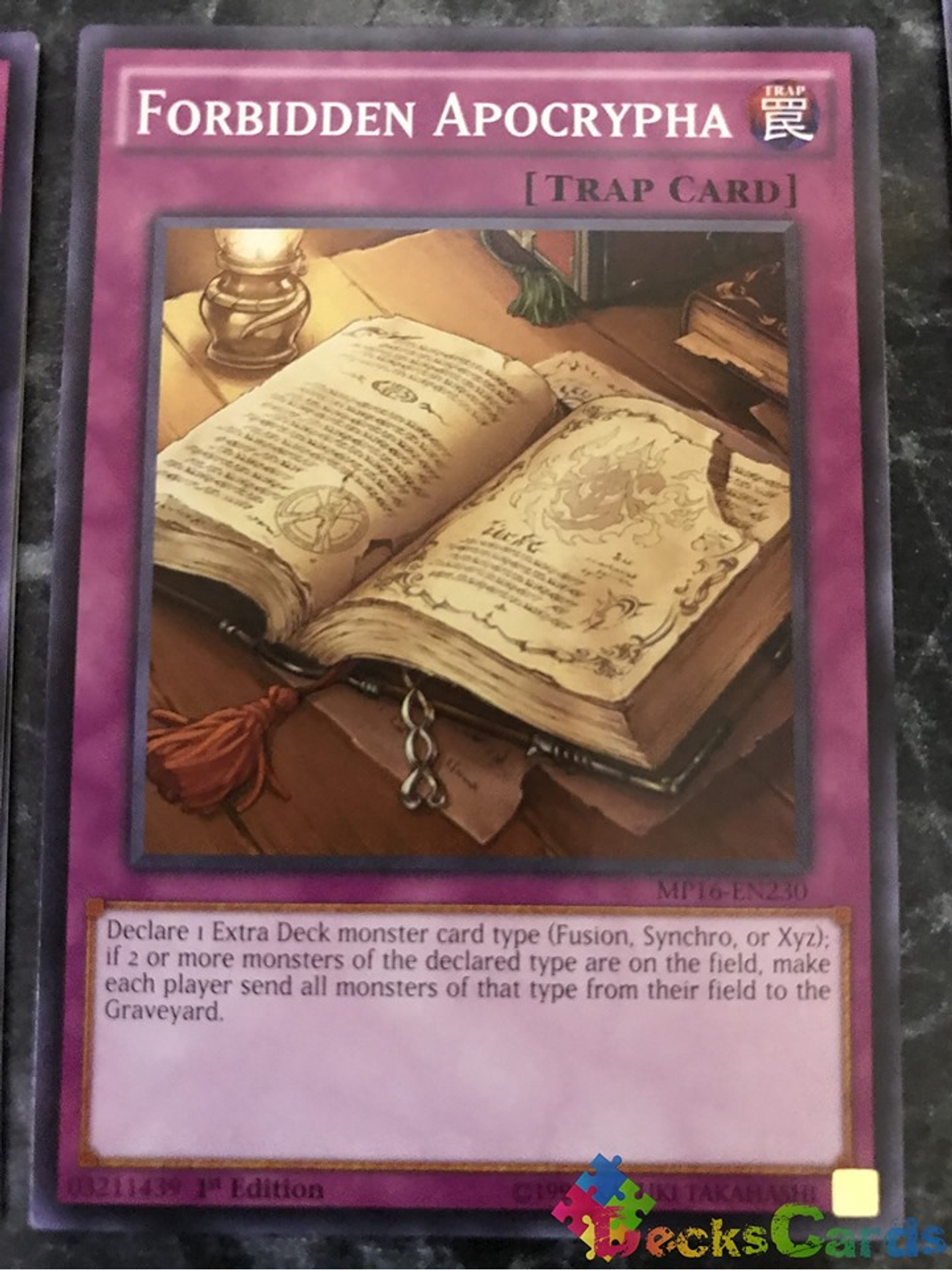 Forbidden Apocrypha - MP16-EN230 - Common 1st Edition 1