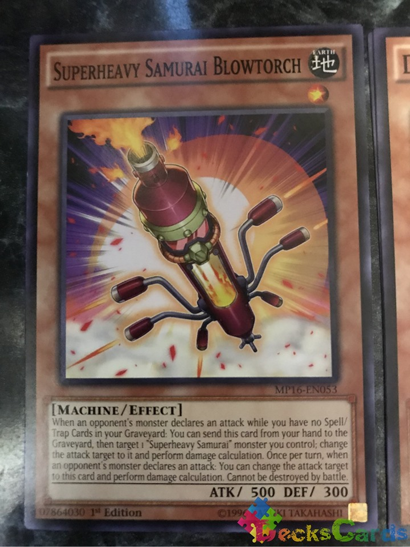 Superheavy Samurai Blowtorch - MP16-EN053 - Common 1st Edition 1