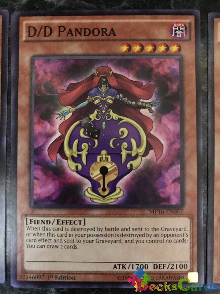 D/D Pandora - MP16-EN057 - Common 1st Edition 1