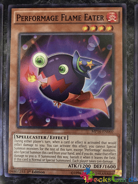 Performage Flame Eater - MP16-EN060 - Common 1st Edition