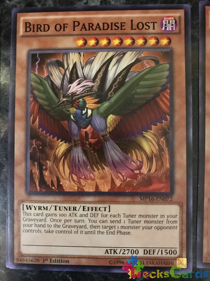 Bird of Paradise Lost - MP16-EN072 - Common 1st Edition 1