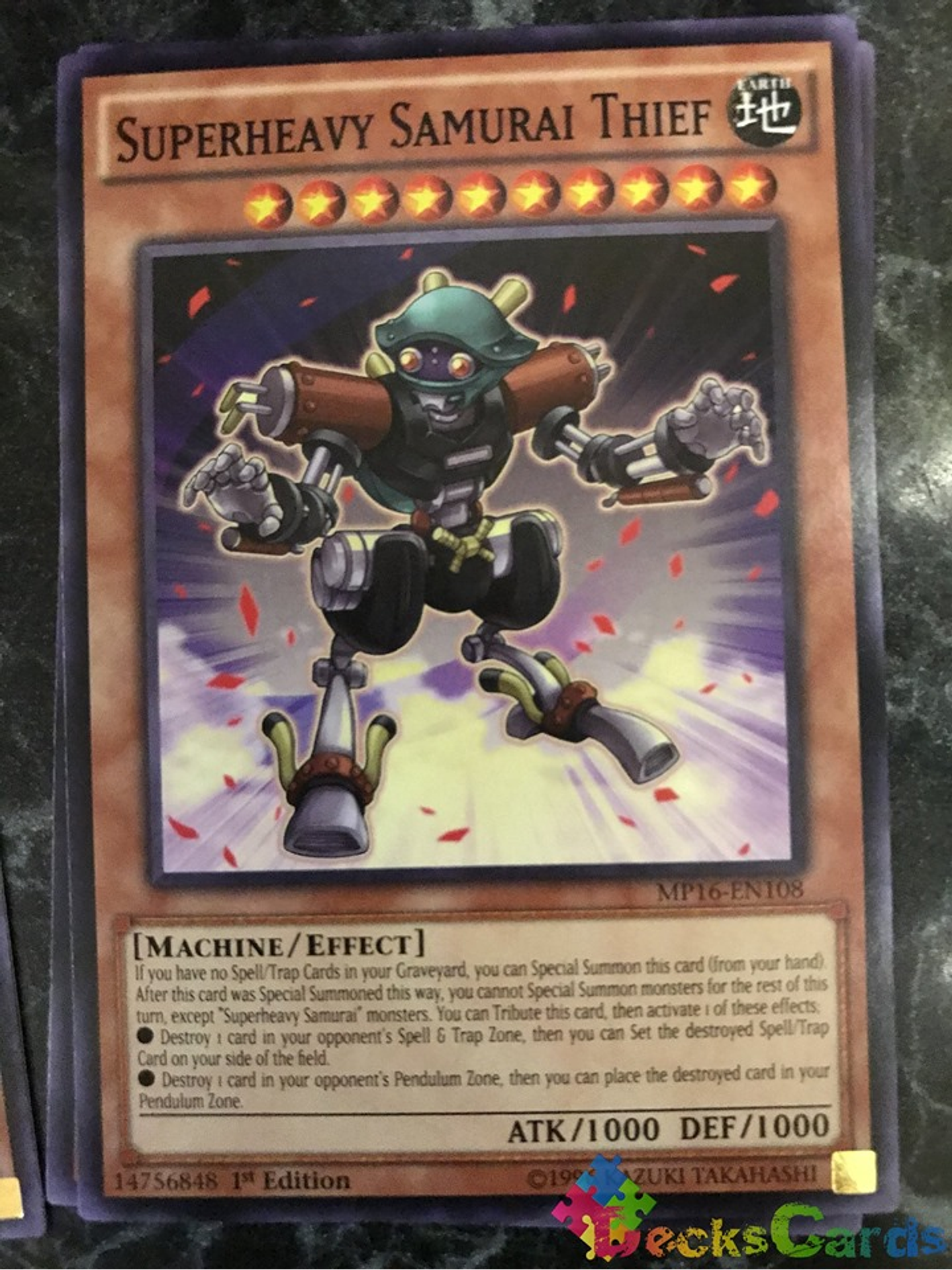 Superheavy Samurai Thief - MP16-EN108 - Common 1st Edition 1