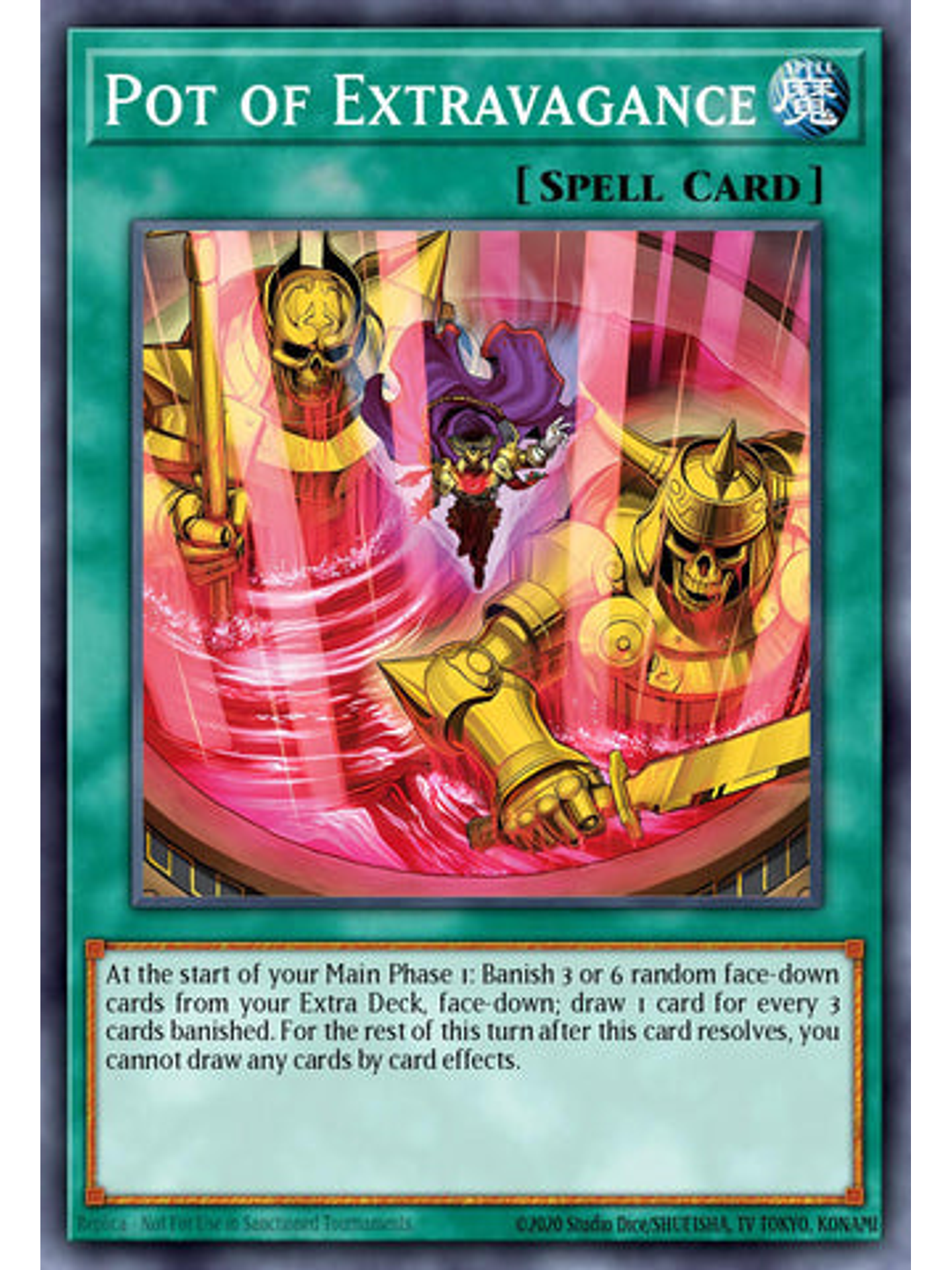 Pot of Extravagance - RA04-EN093 - Quarter Century Secret Rare 1