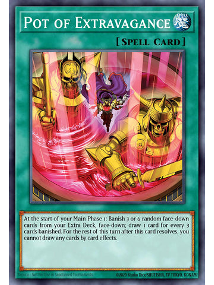 Pot of Extravagance - RA04-EN093 - Quarter Century Secret Rare 1