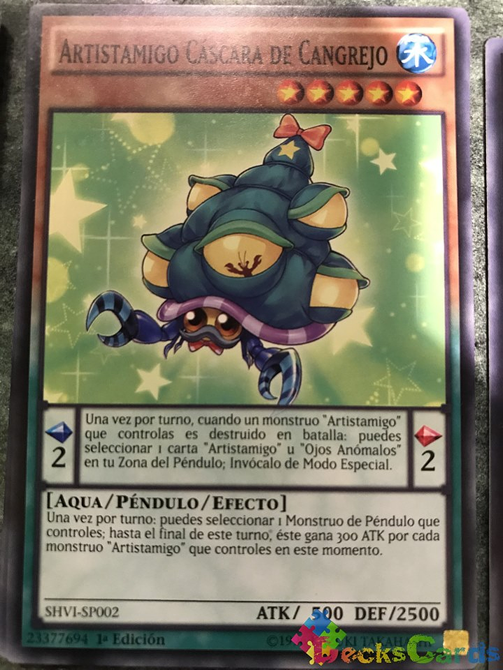 Performapal Sellshell Crab - SHVI-EN002 - Common 1st Edition 1