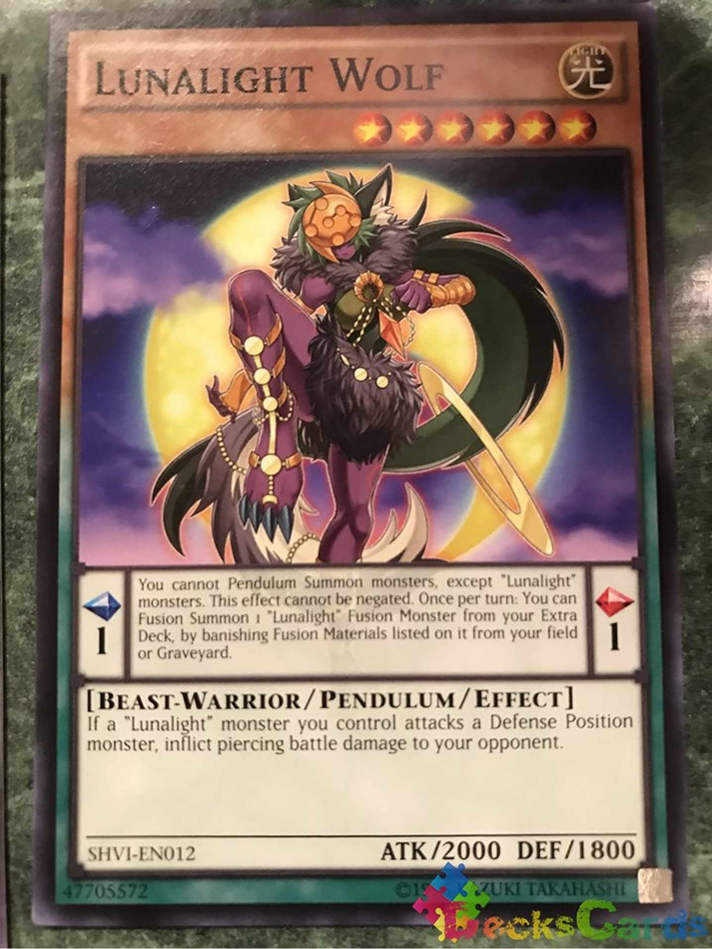 Lunalight Wolf - SHVI-EN012 - Common Unlimited 1