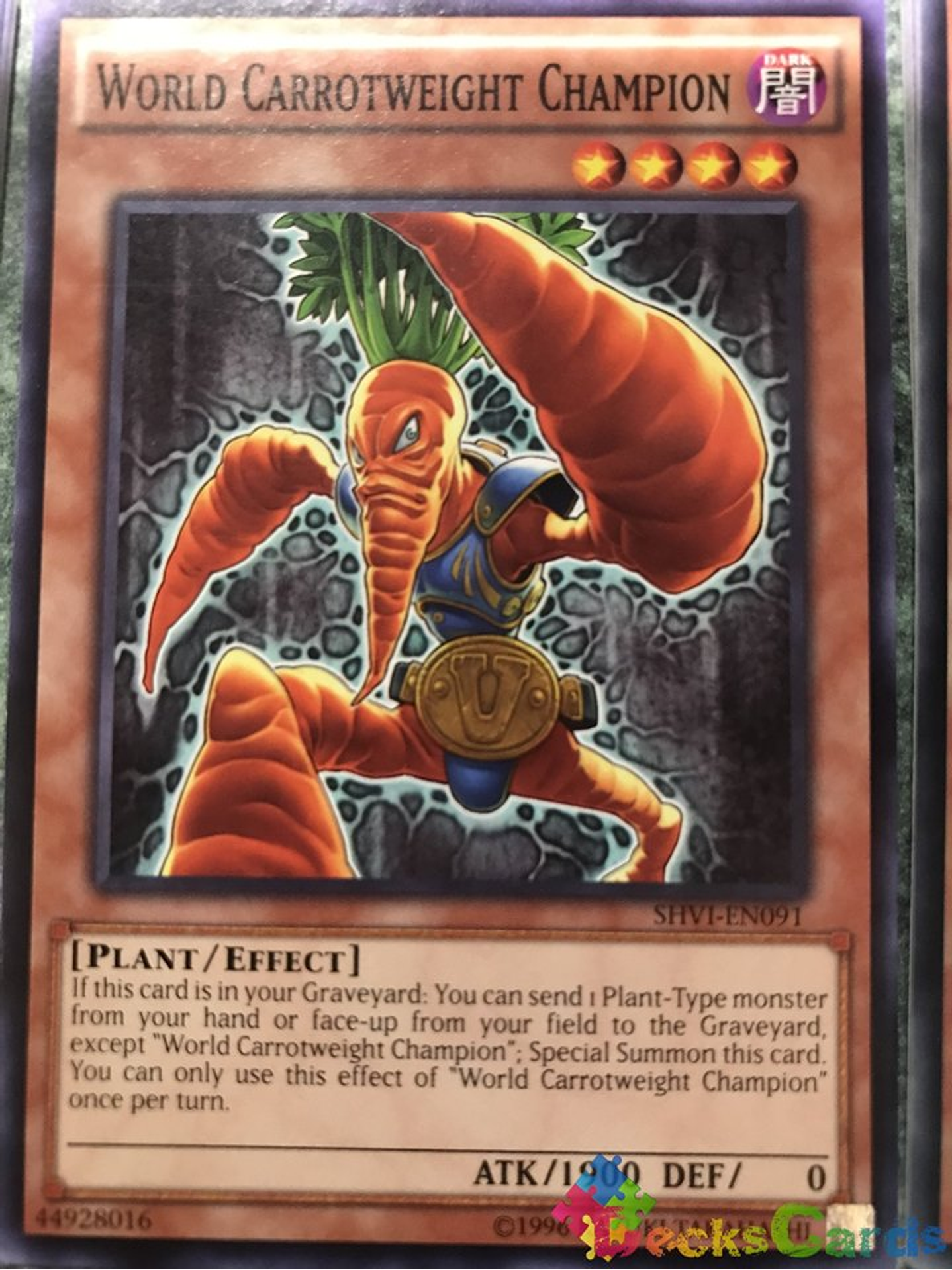 World Carrotweight Champion - SHVI-EN091 - Common Unlimited 1