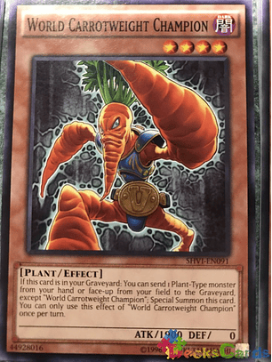 World Carrotweight Champion - SHVI-EN091 - Common Unlimited