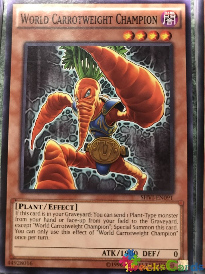 World Carrotweight Champion - SHVI-EN091 - Common Unlimited 1