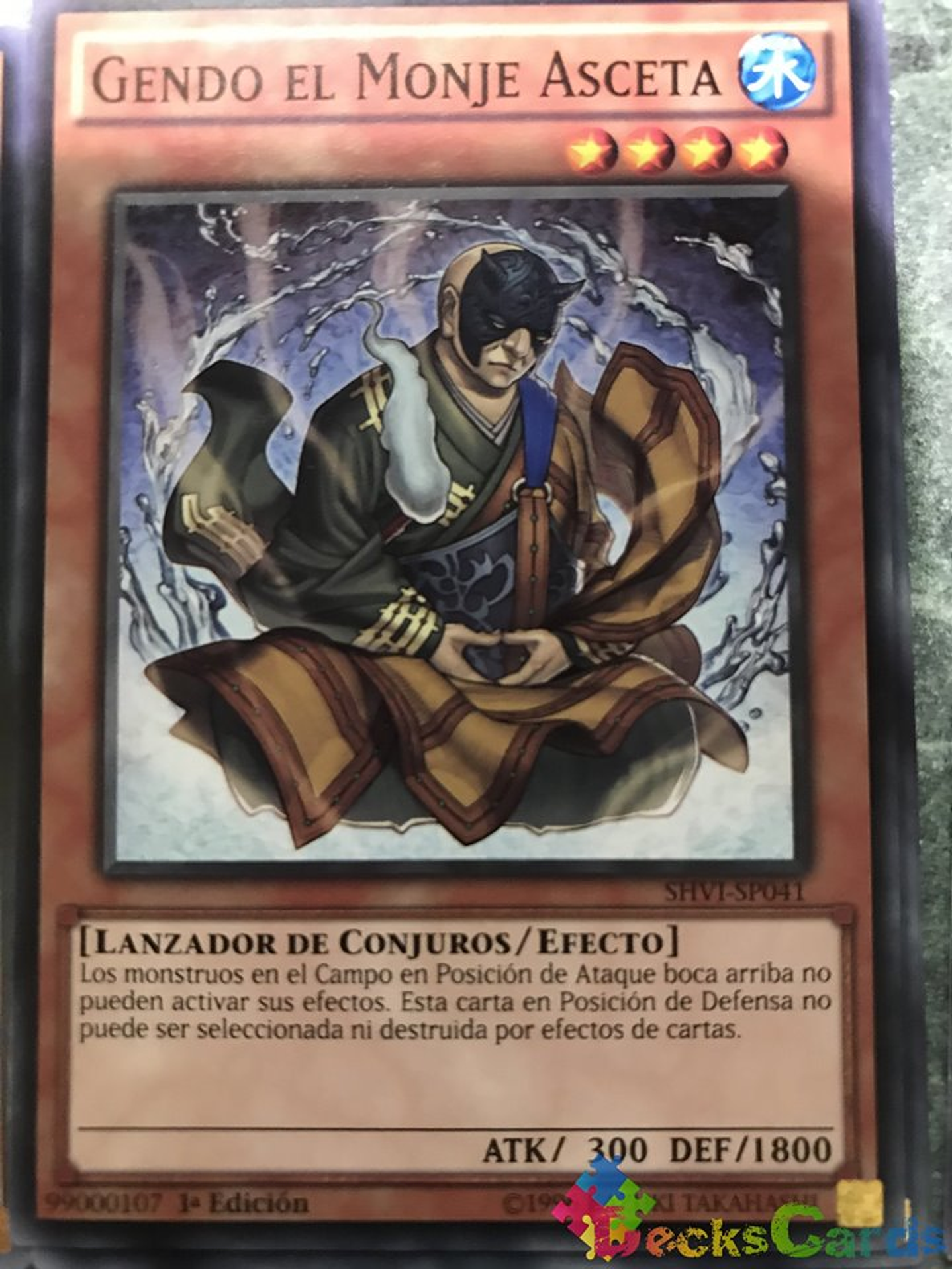 Gendo the Ascetic Monk - SHVI-EN041 - Common 1st Edition 1