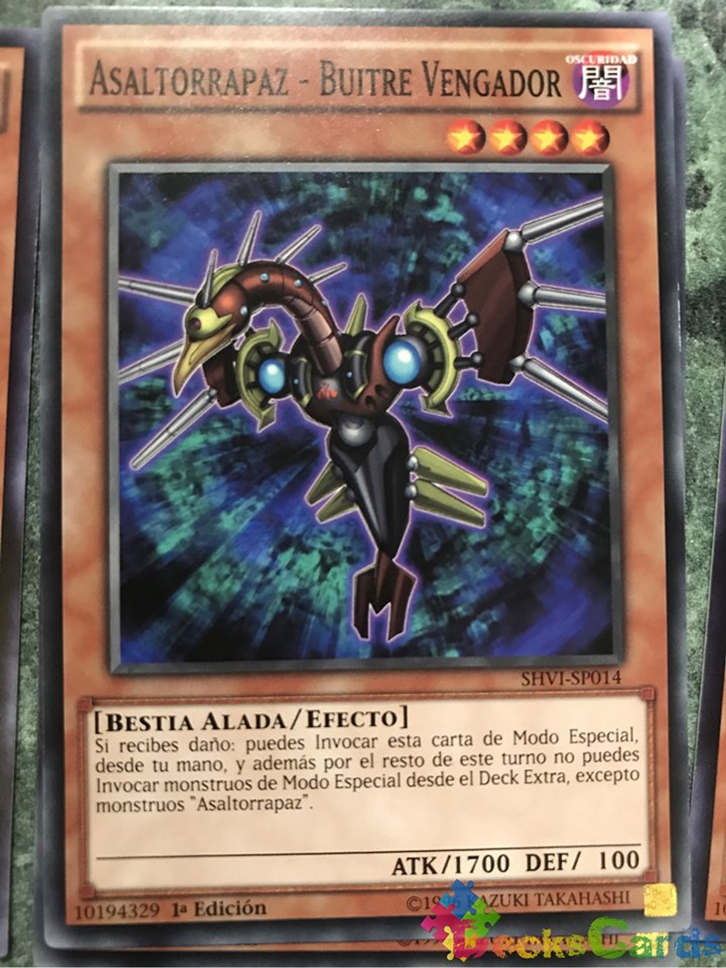 Raidraptor - Avenge Vulture - SHVI-EN014 - Common 1st Edition 1