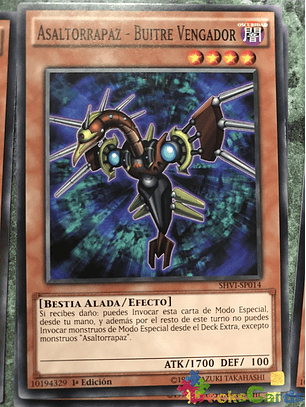 Raidraptor - Avenge Vulture - SHVI-EN014 - Common 1st Edition