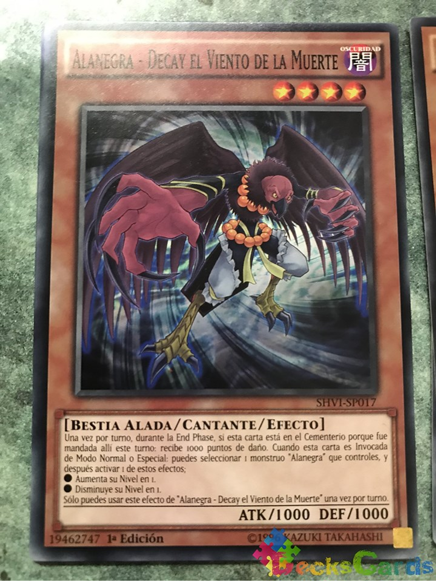 Blackwing - Decay the Ill Wind - SHVI-EN017 - Common 1st Edition 1