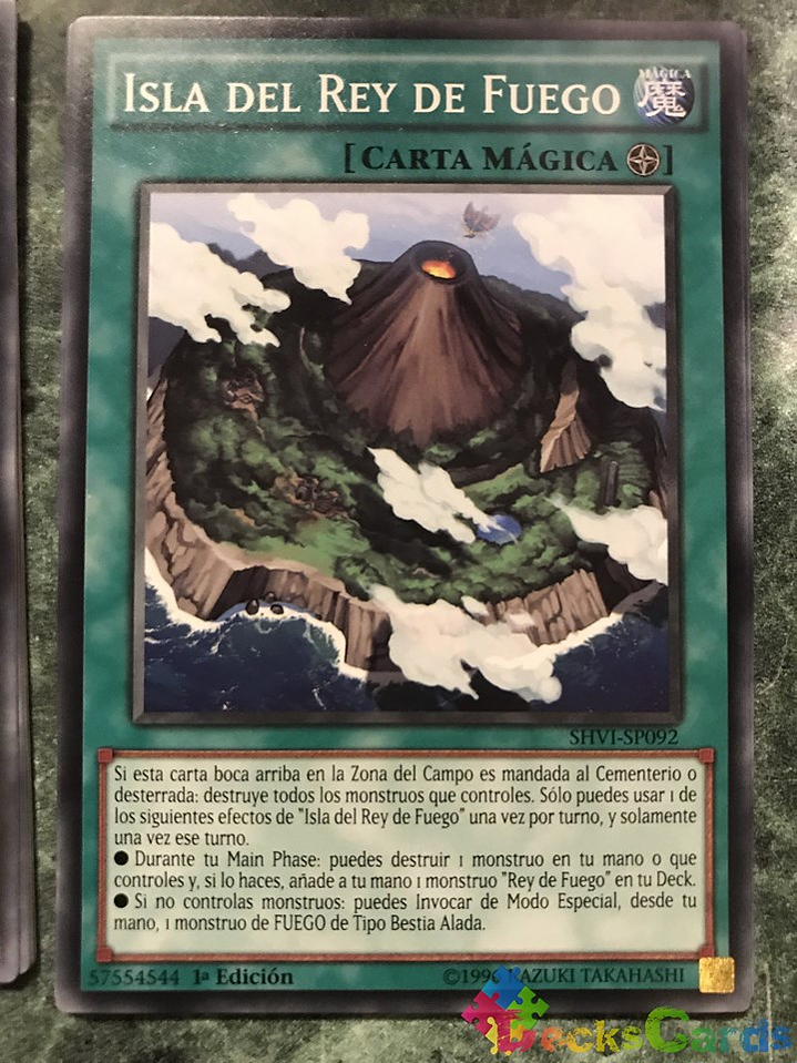 Fire King Island - SHVI-EN092 - Common 1st Edition 1