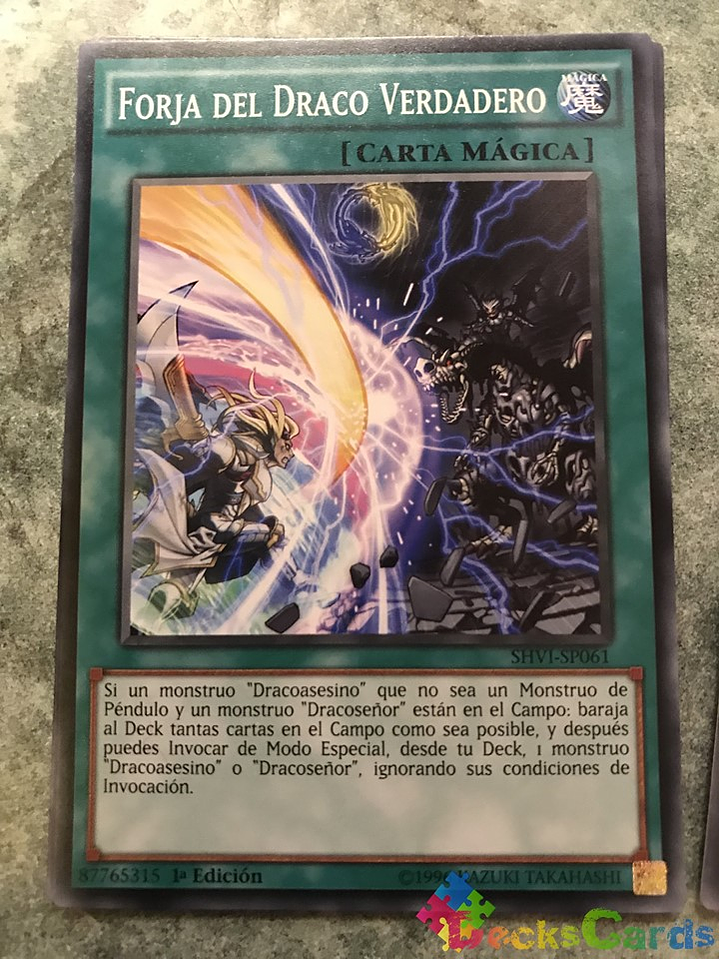 Forge of the True Dracos - SHVI-EN061 - Common 1st Edition 1