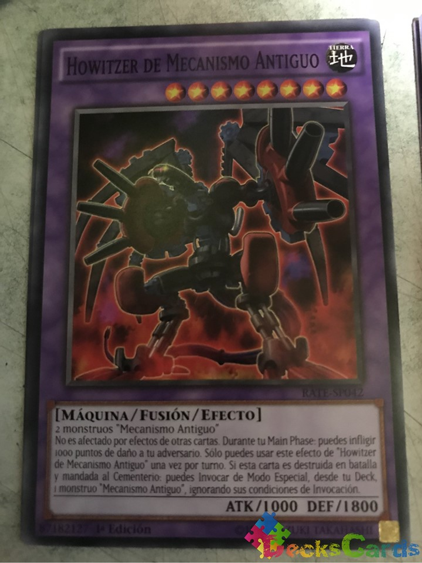 Ancient Gear Howitzer - RATE-EN042 - Common 1st Edition 1