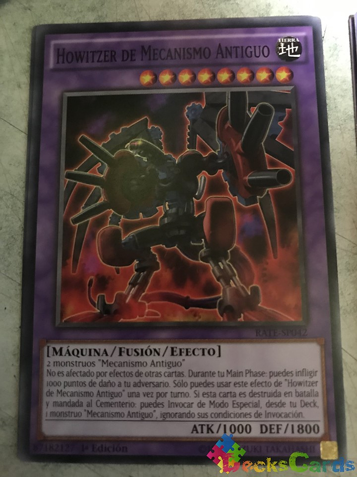 Ancient Gear Howitzer - RATE-EN042 - Common 1st Edition 1