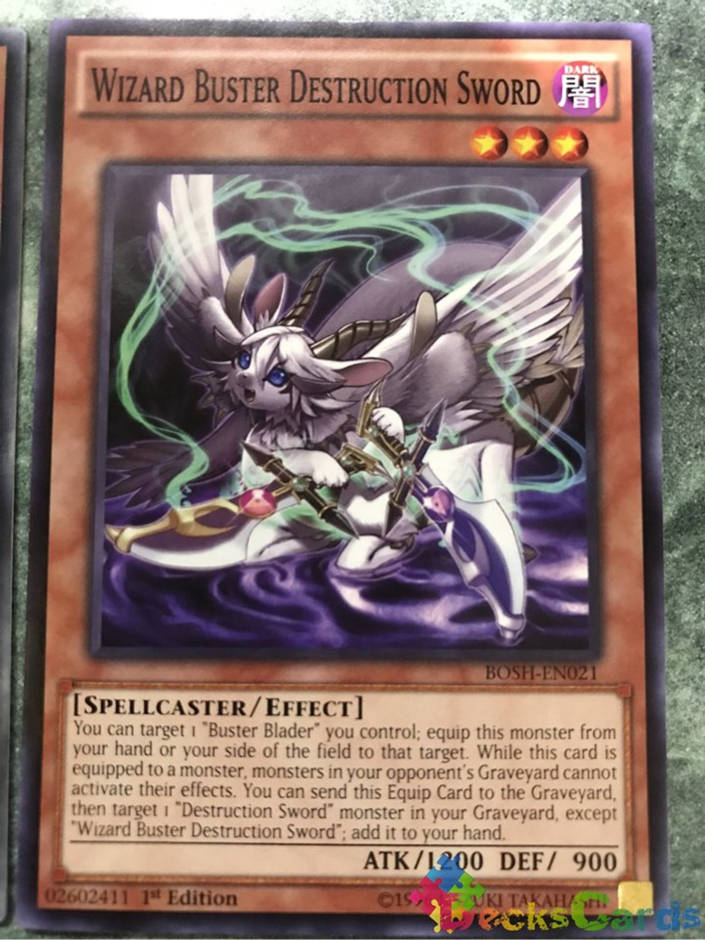 Wizard Buster Destruction Sword - BOSH-EN021 - Common 1st Edition 1