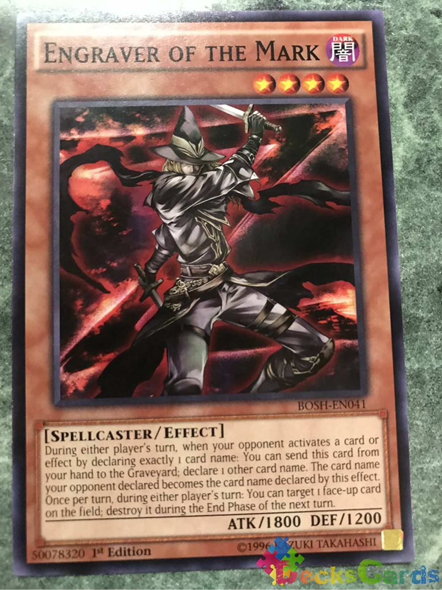 Engraver of the Mark - BOSH-EN041 - Common 1st Edition 1