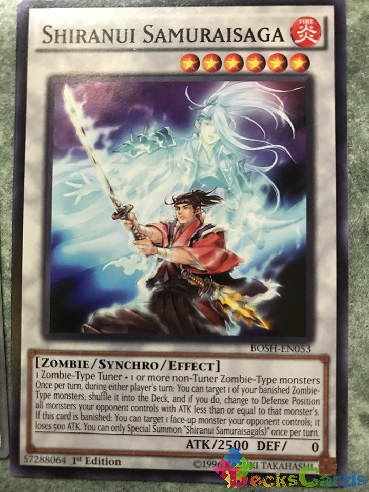 Shiranui Samuraisaga - BOSH-EN053 - Common 1st Edition 1