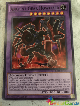 Ancient Gear Howitzer - RATE-EN042 - Common 1st Edition