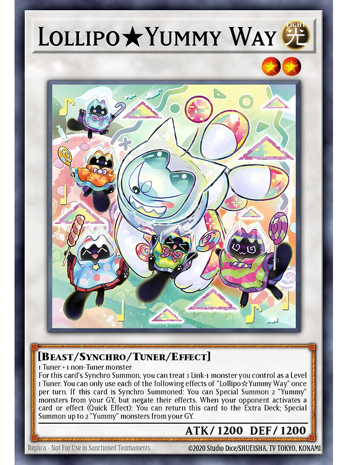 LollipoYummy Way - JUSH-EN021 - Super Rare 1st Edition 1