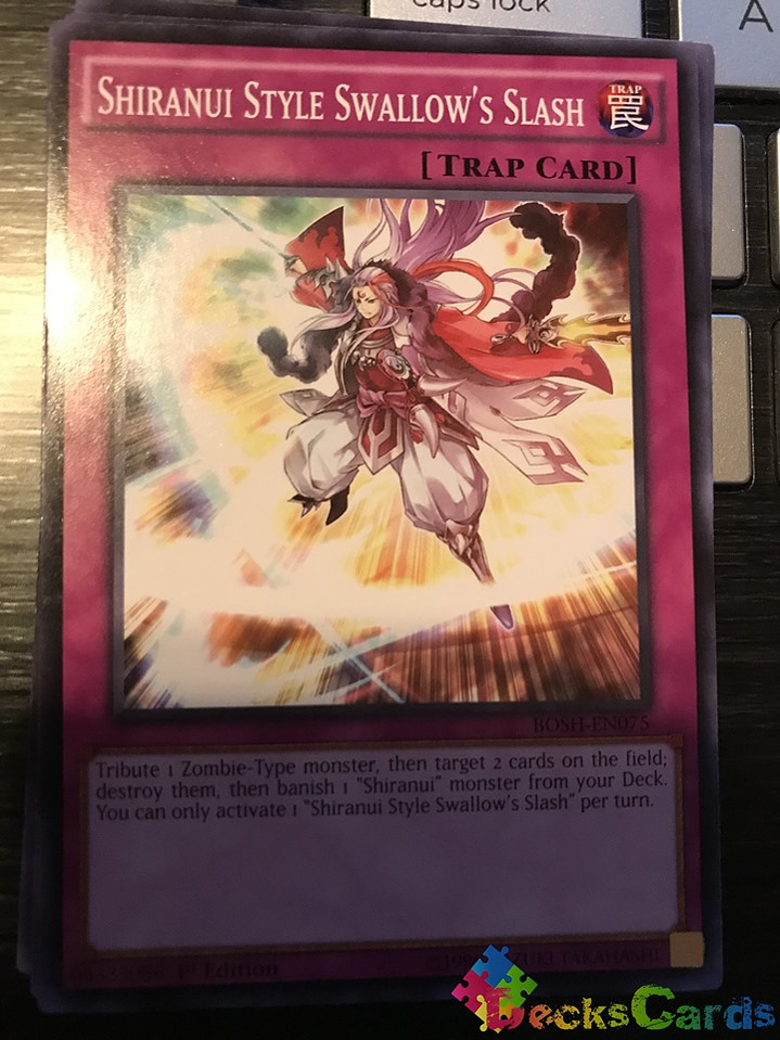 Shiranui Style Swallow's Slash - BOSH-EN075 - Common 1st Edition 1