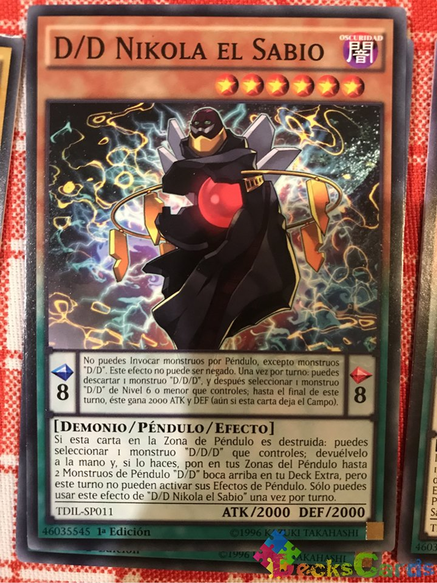 D/D Savant Nikola - TDIL-EN011 - Common 1st Edition 1