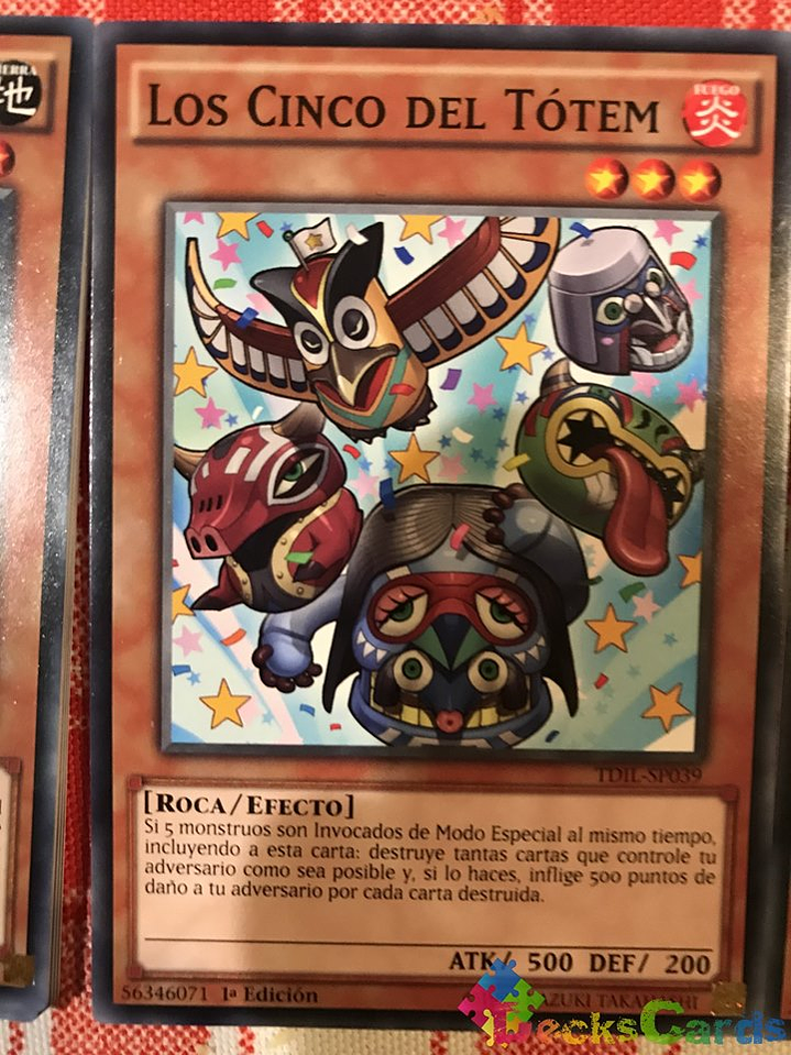 Totem Five - TDIL-EN039 - Common 1st Edition 1